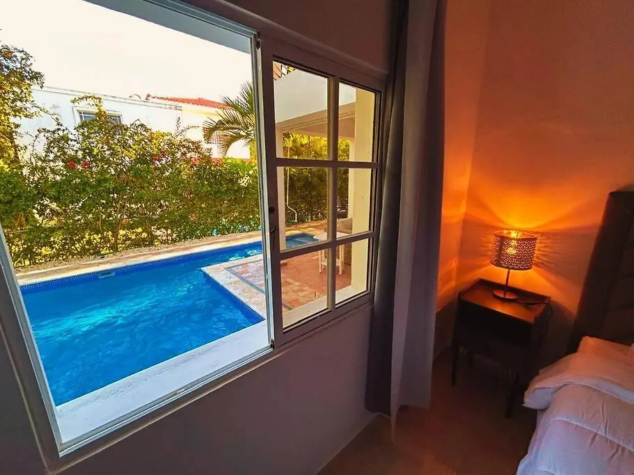 Villa Elisa 4Br With Pool Jacuzzi & Bbq 푼타 카나 0*,